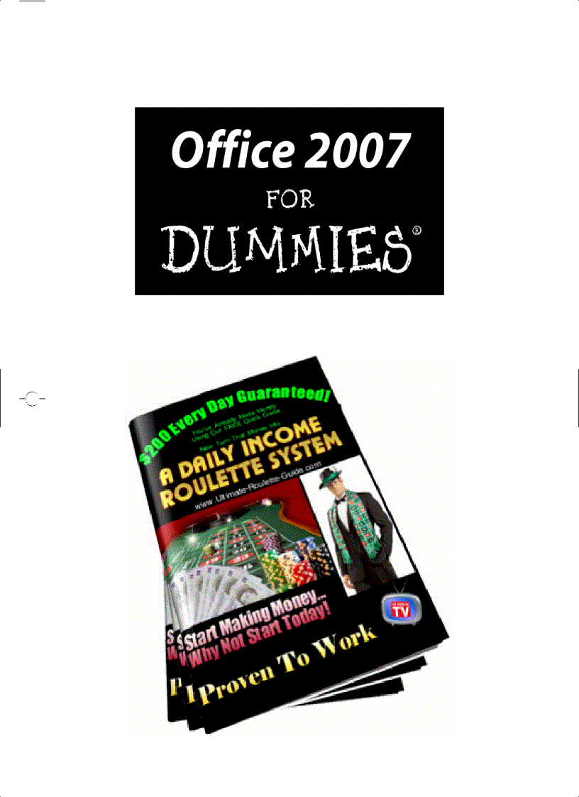 image for page Office 2007 For Dummies
