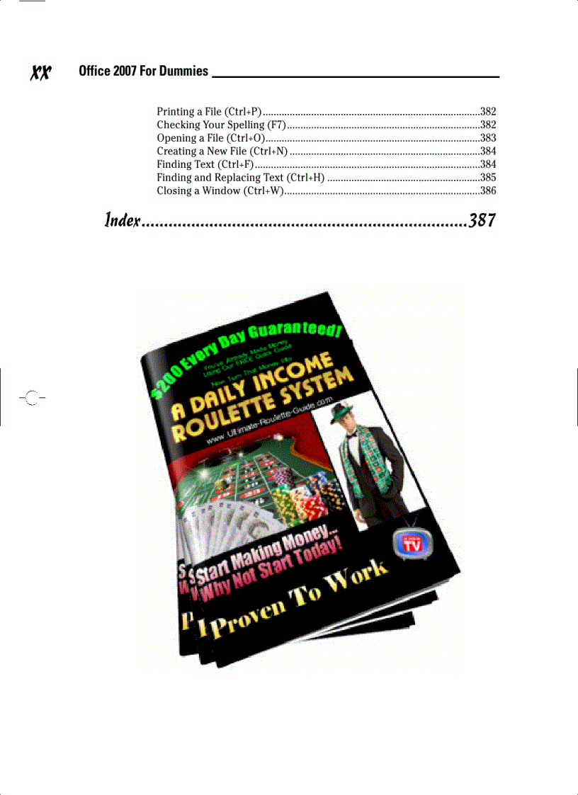 image for page Office 2007 For Dummies