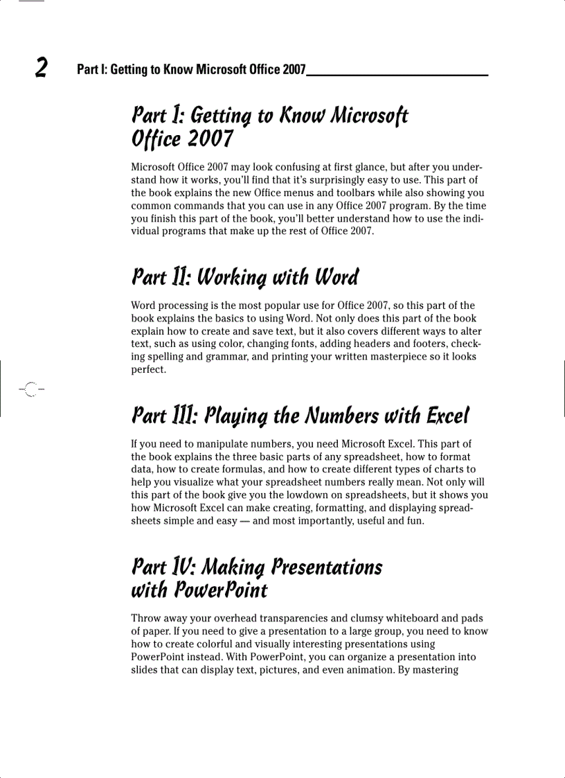 image for page Office 2007 For Dummies