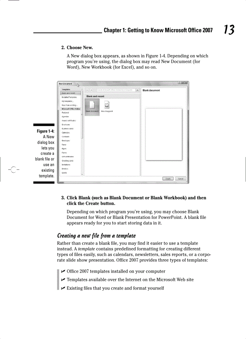 image for page Office 2007 For Dummies