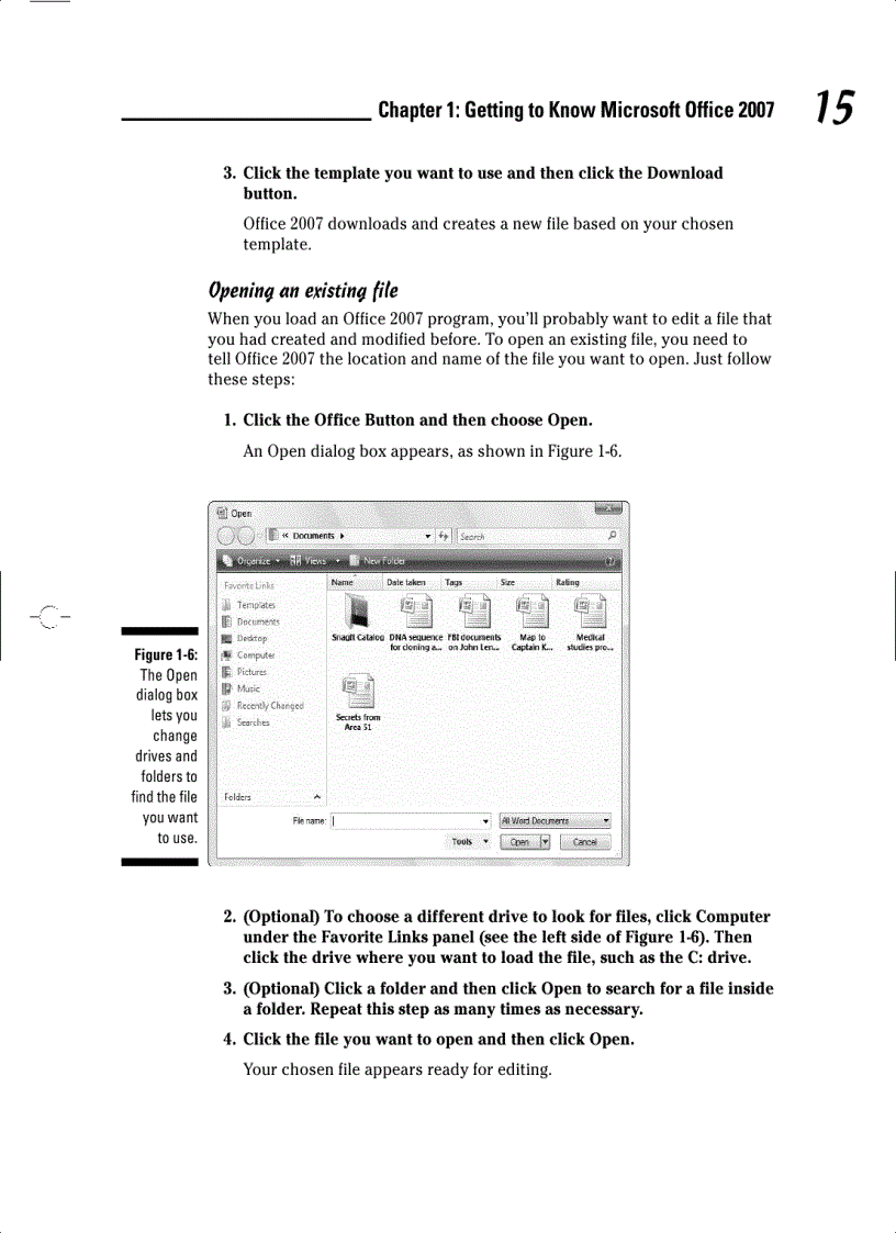 image for page Office 2007 For Dummies