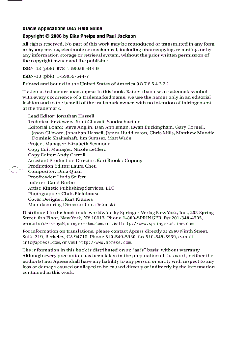 image for page Oracle Applications DBA Field Guide