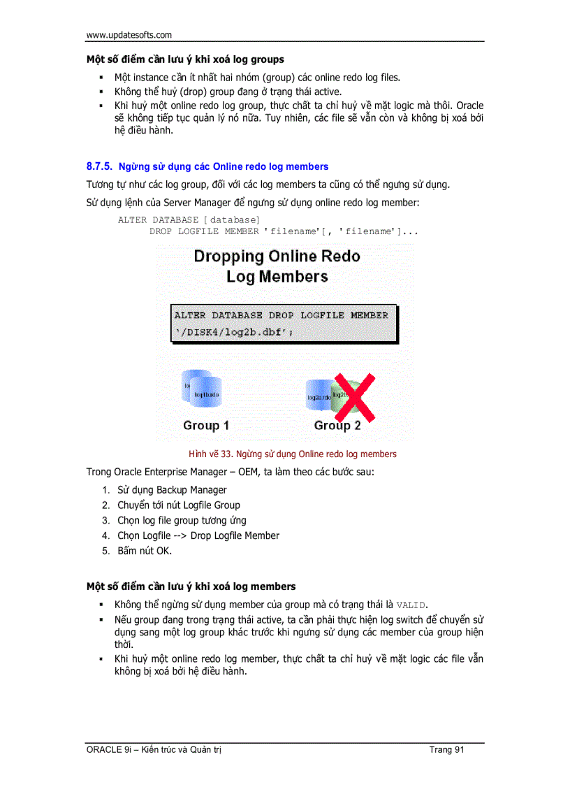 image for page Oracle Kiến trúc và Quản trị