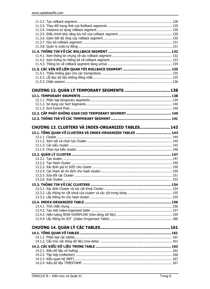 image for page Oracle Kiến Trúc Và Quản Trị 1