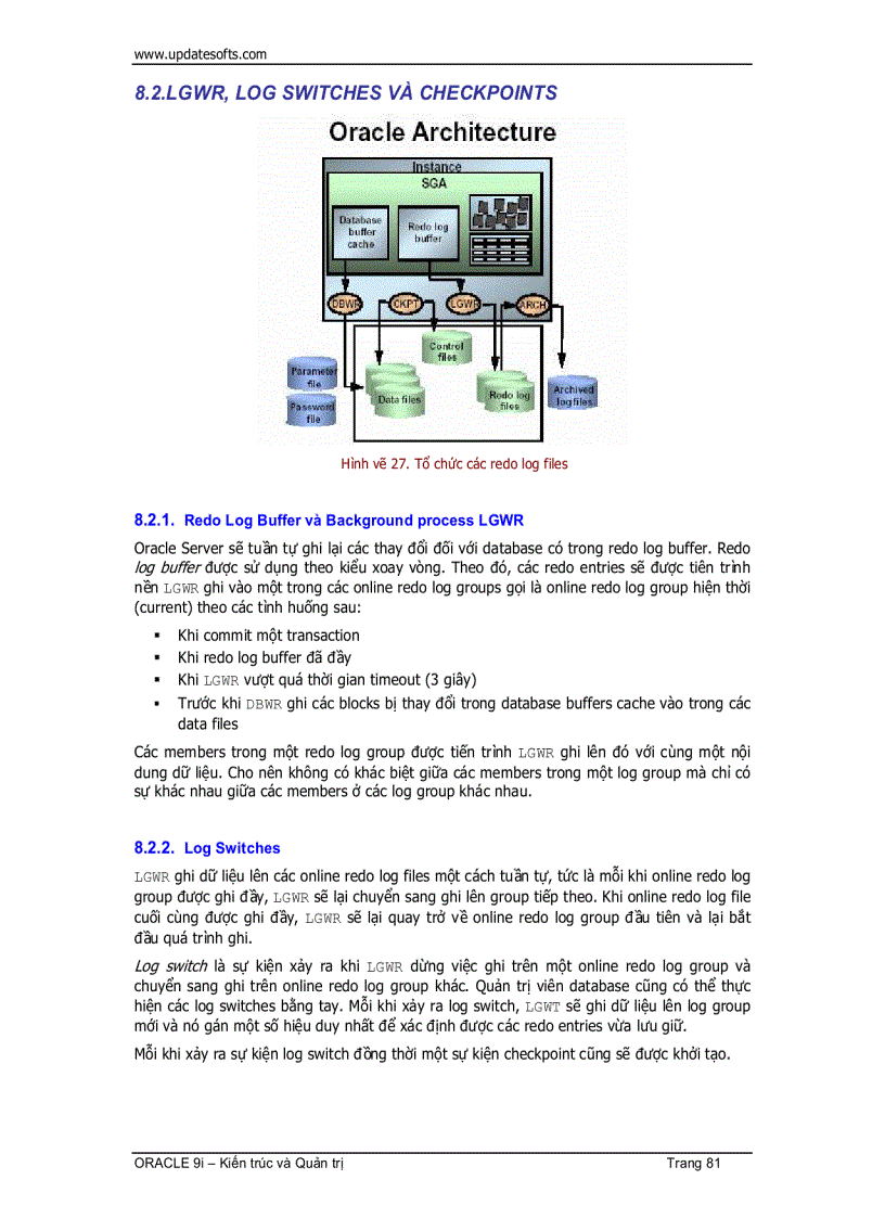 image for page Oracle Kiến Trúc Và Quản Trị 1