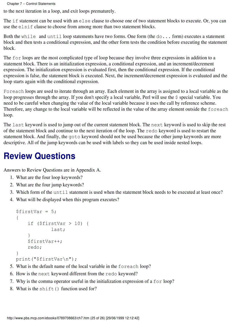 image for page Perl 5 by Example