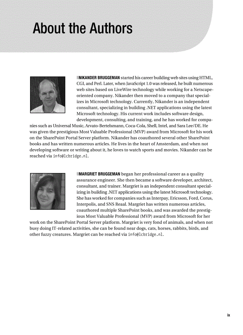 image for page Pro SharePoint 2003 Development Techniques