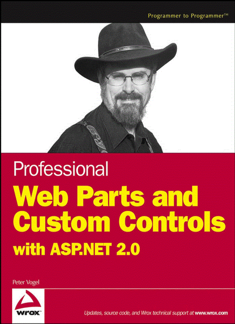 image for page Professional Web Parts and Custom Controls with ASP dot NET 2 0 Nov 2005