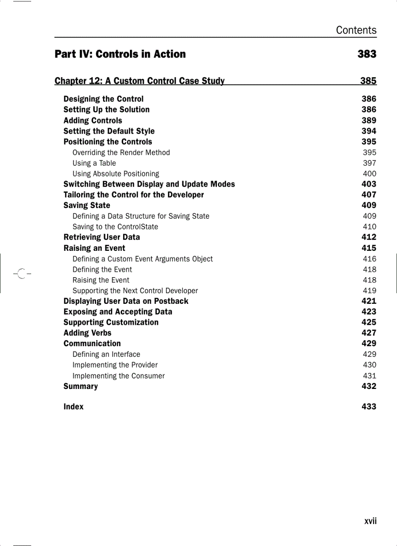 image for page Professional Web Parts and Custom Controls with ASP dot NET 2 0 Nov 2005
