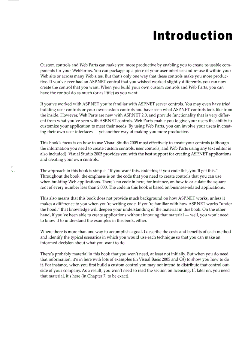 image for page Professional Web Parts and Custom Controls with ASP dot NET 2 0 Nov 2005