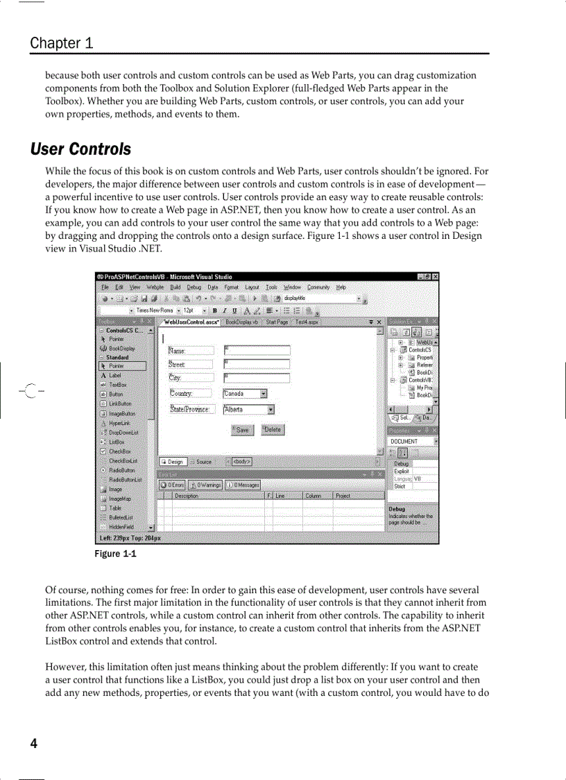 image for page Professional Web Parts and Custom Controls with ASP dot NET 2 0 Nov 2005