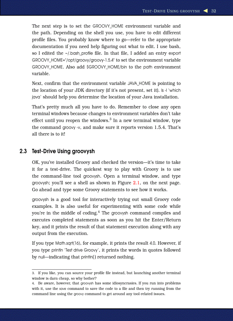image for page Programming Groovy Dynamic Productivity for the Java Developer