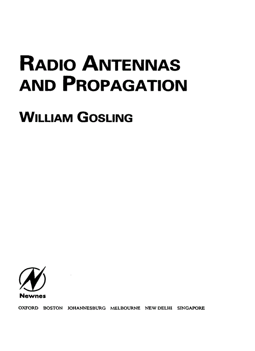 image for page Radio Antennas and Propagation Radio Engineering Fundamentals