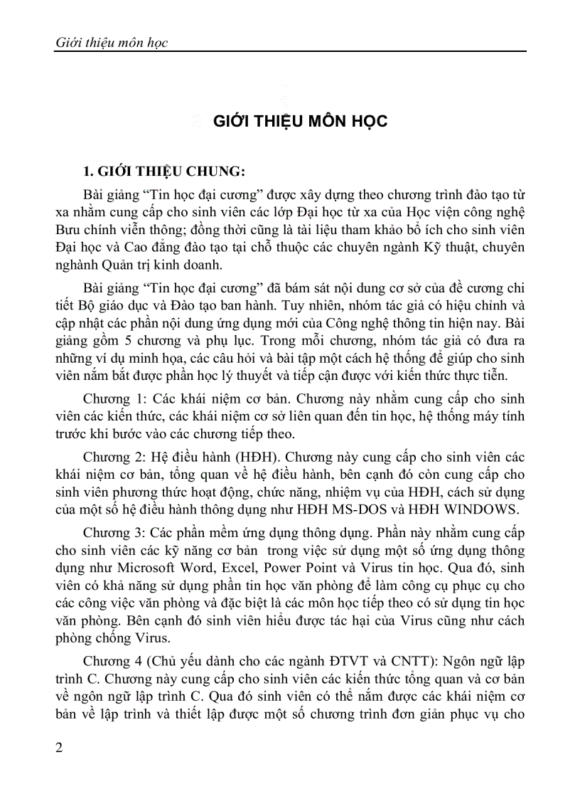 image for page Sách hướng dẫn học tập tin học đại cương