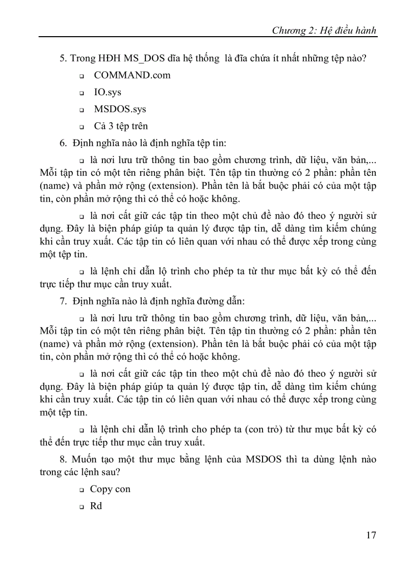 image for page Sách hướng dẫn học tập tin học đại cương