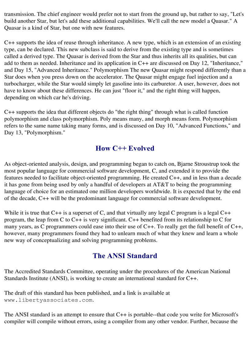 image for page Sams Teach Yourself C in 21 Days 5th Edition