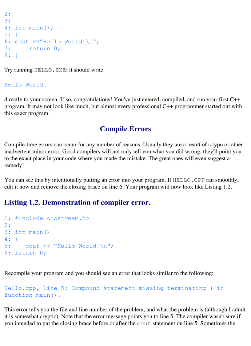 image for page Sams Teach Yourself C in 21 Days 5th Edition