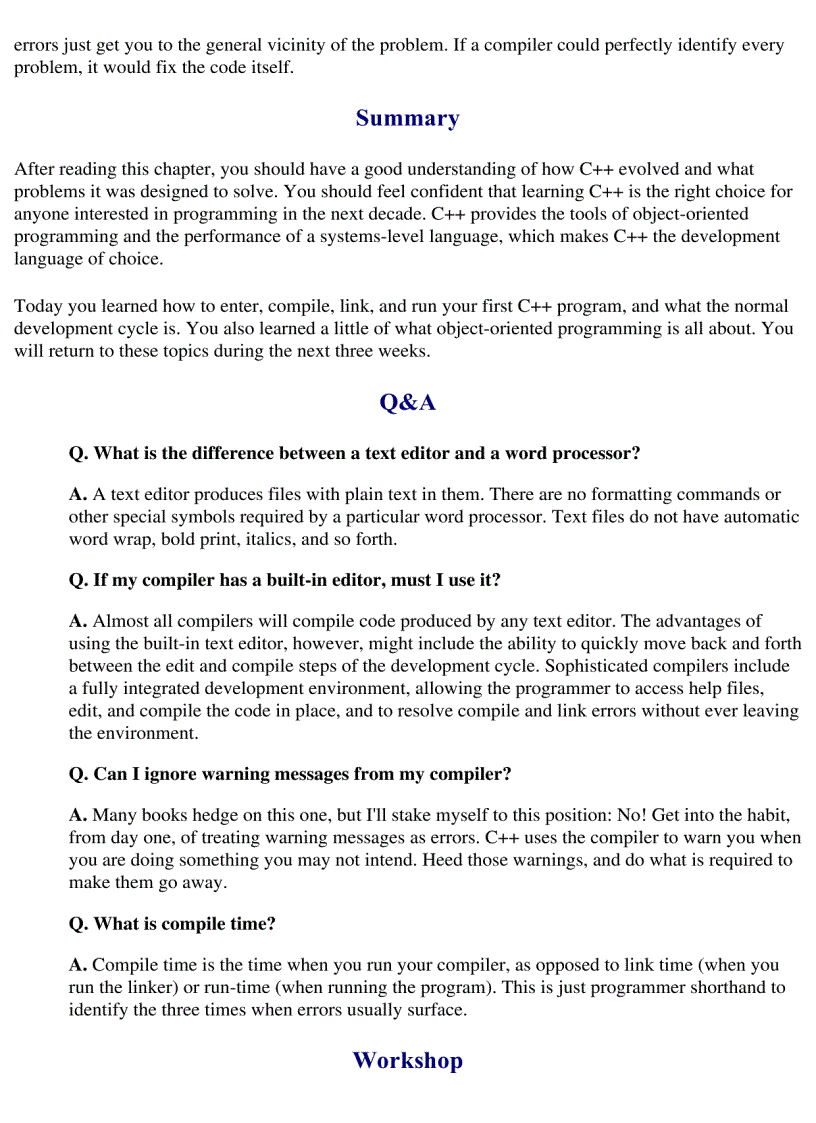 image for page Sams Teach Yourself C in 21 Days 5th Edition