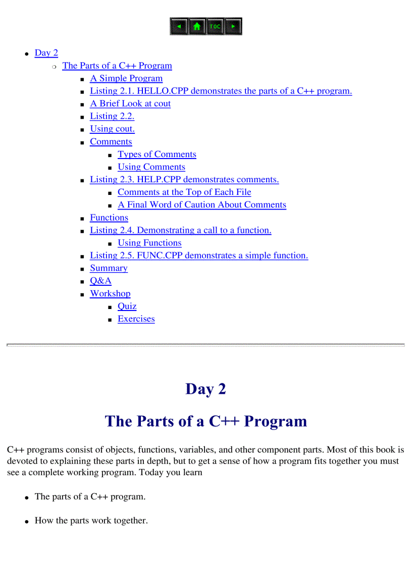image for page Sams Teach Yourself C in 21 Days 5th Edition