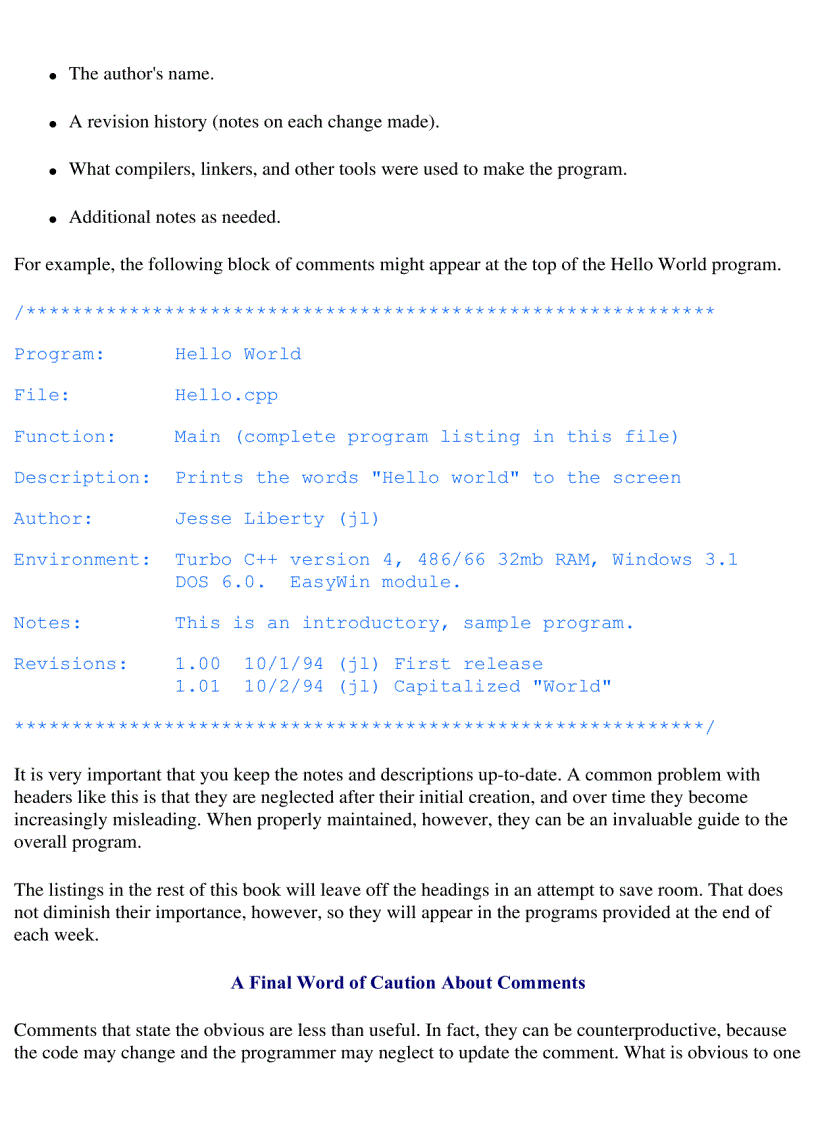 image for page Sams Teach Yourself C in 21 Days 5th Edition