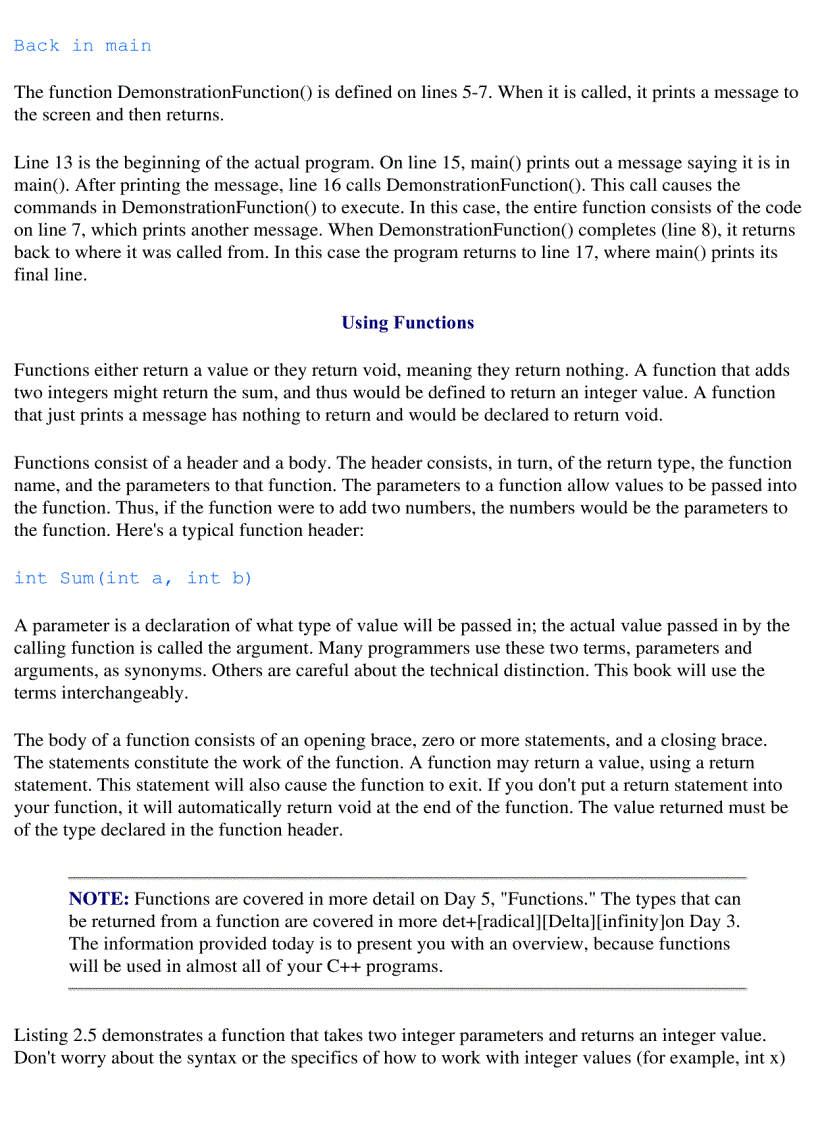 image for page Sams Teach Yourself C in 21 Days 5th Edition