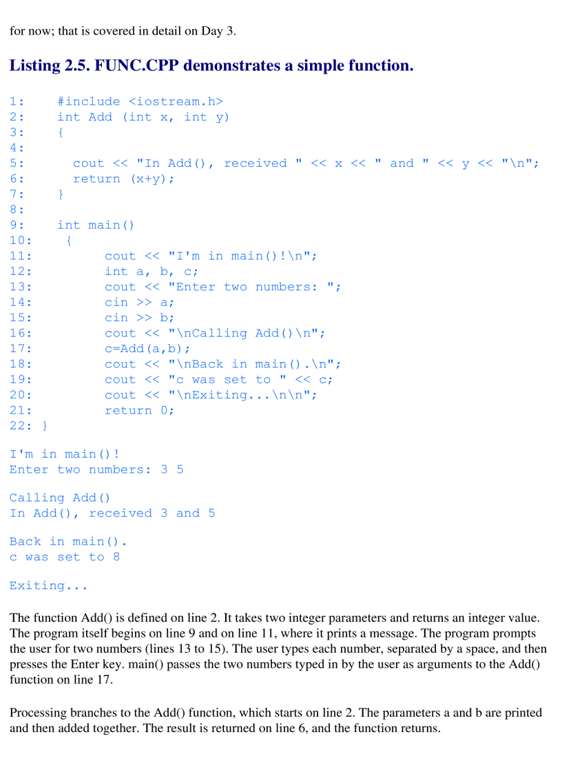 image for page Sams Teach Yourself C in 21 Days 5th Edition