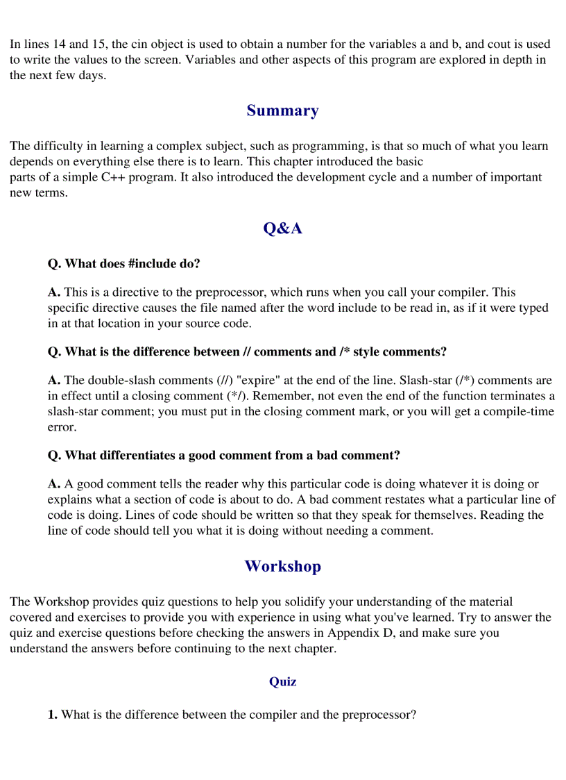 image for page Sams Teach Yourself C in 21 Days 5th Edition