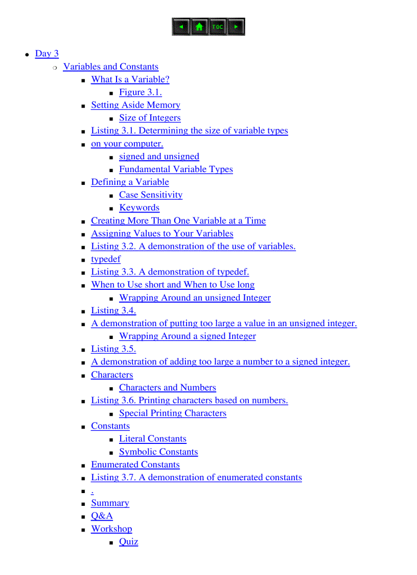 image for page Sams Teach Yourself C in 21 Days 5th Edition