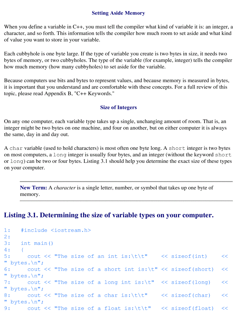 image for page Sams Teach Yourself C in 21 Days 5th Edition