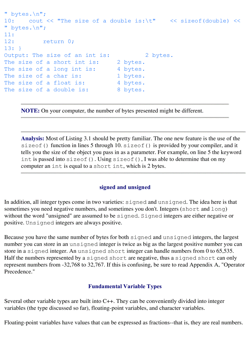 image for page Sams Teach Yourself C in 21 Days 5th Edition