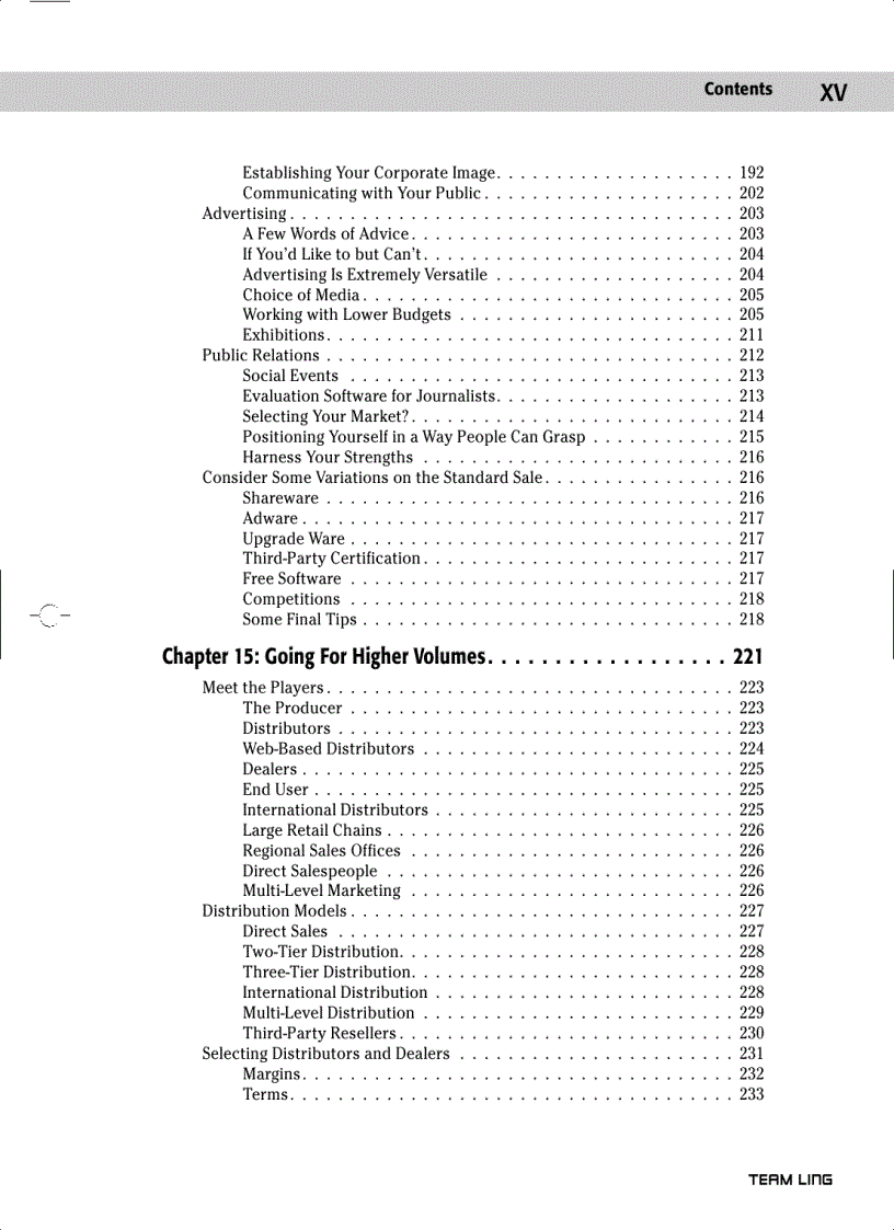 image for page Software That Sells A Practical Guide to Developing and Marketing Your Software Project