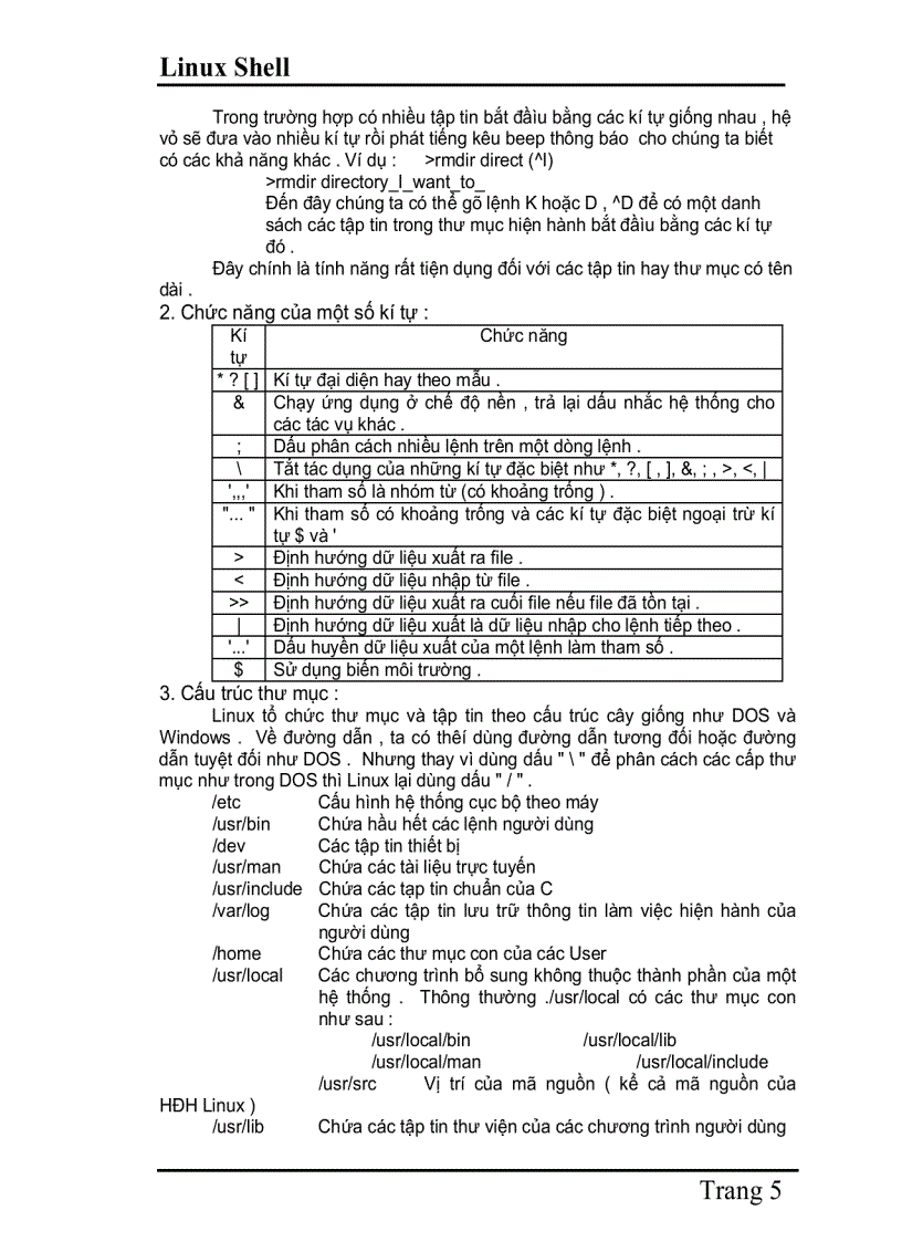 image for page Sử dụng Linux Shell