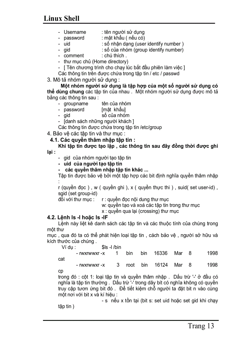 image for page Sử dụng Linux Shell