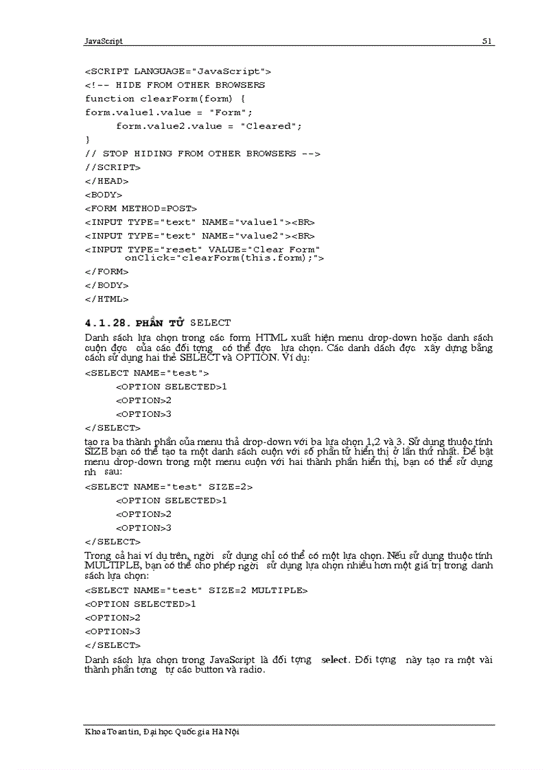 image for page Tài Liệu Javascript
