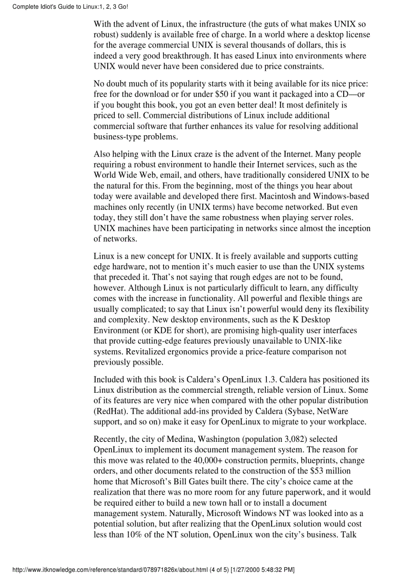 image for page The Complete Idiot s Guide to Linux 2nd Edition