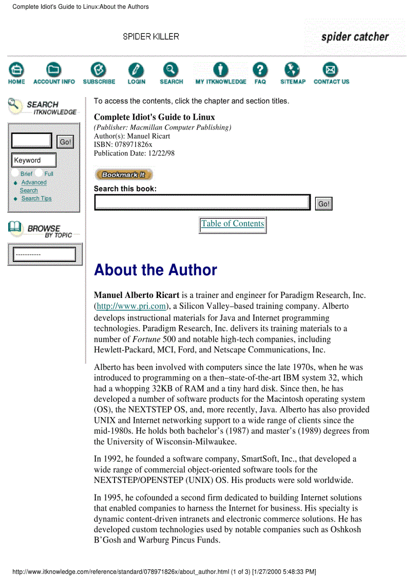 image for page The Complete Idiot s Guide to Linux 2nd Edition