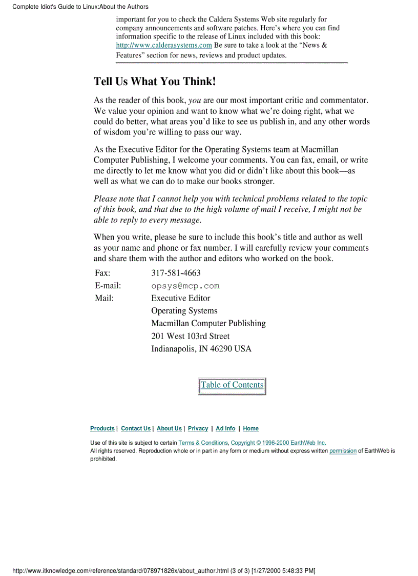 image for page The Complete Idiot s Guide to Linux 2nd Edition
