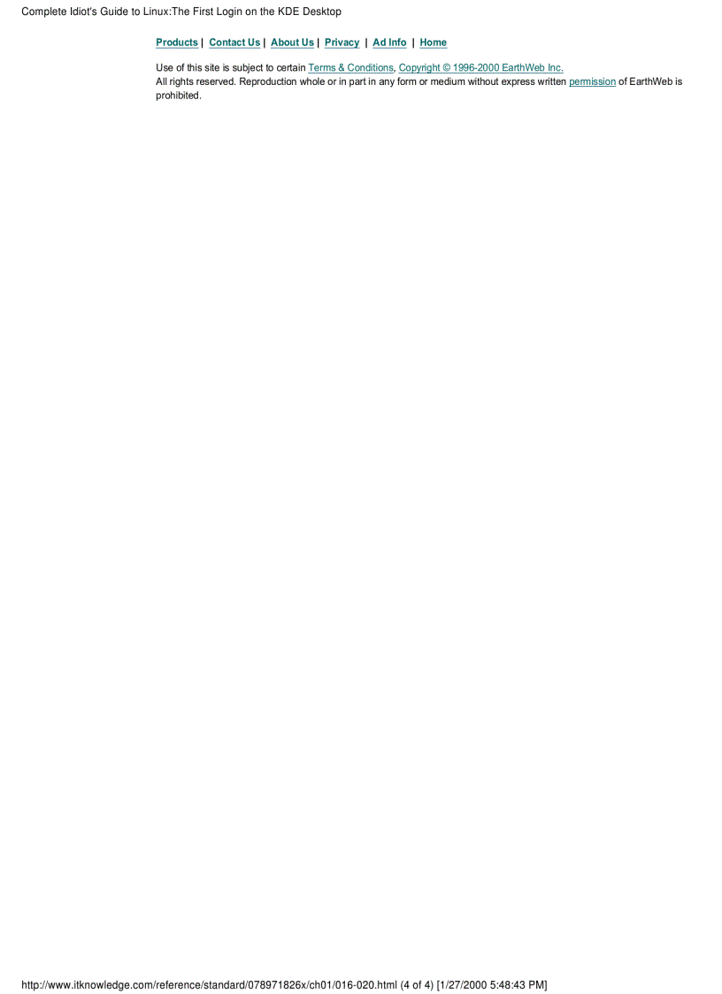 image for page The Complete Idiot s Guide to Linux 2nd Edition