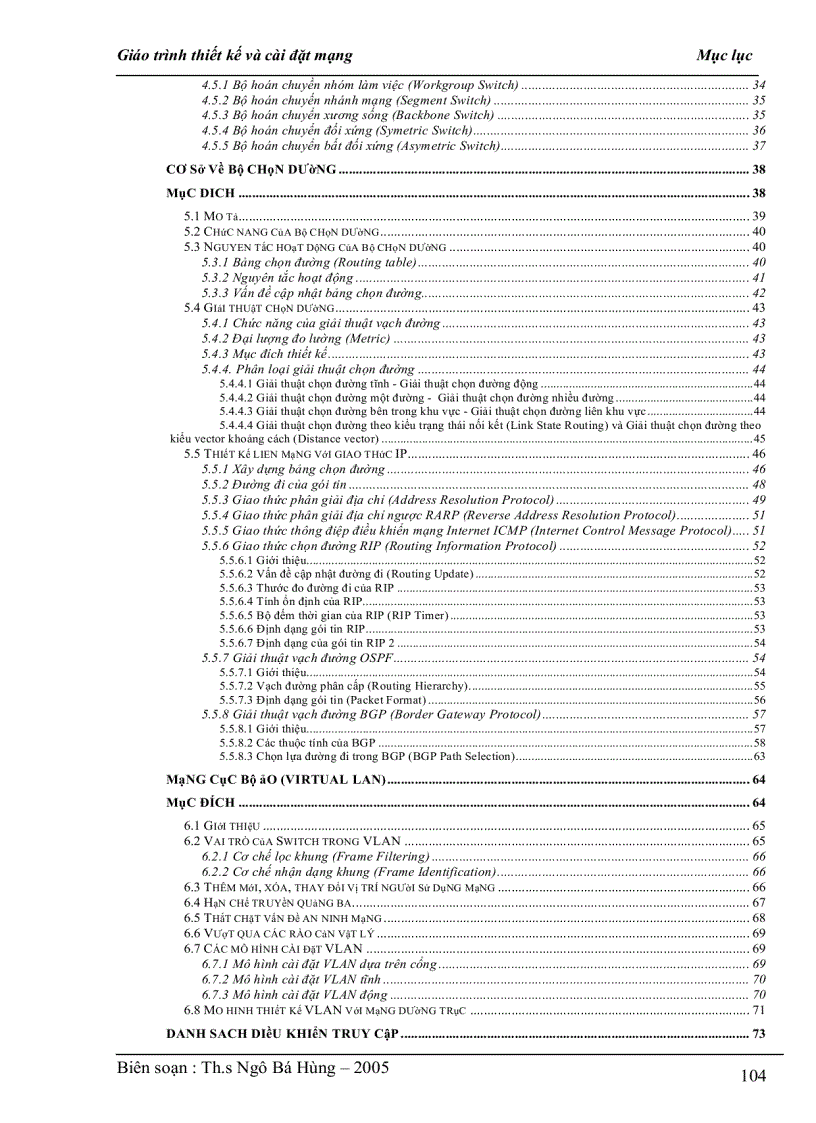 image for page Thiết kế và cài đặt mạng doanh nghiệp Vol 1