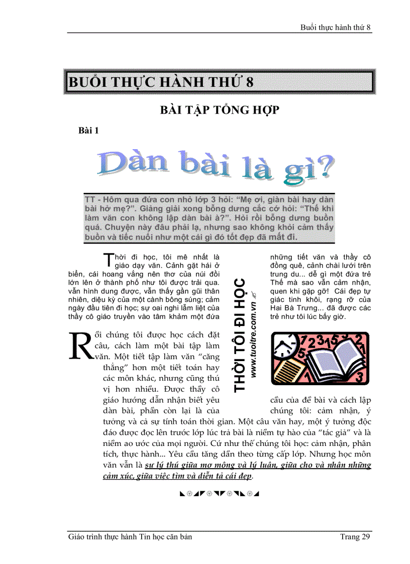 image for page Thực hành tin học căn bản