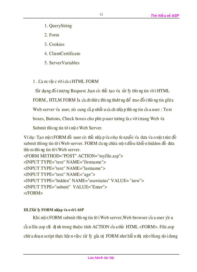 image for page Tìm Hiểu ASP