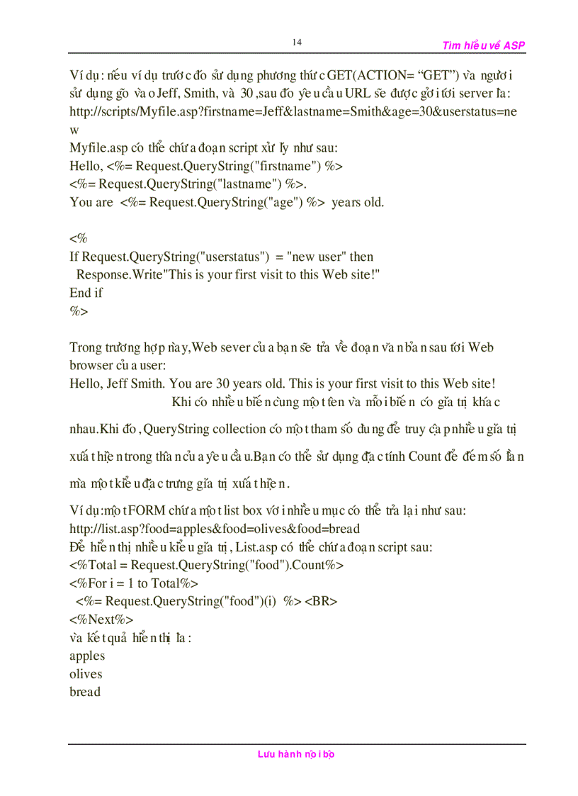 image for page Tìm hiểu về ASP ASP Learning