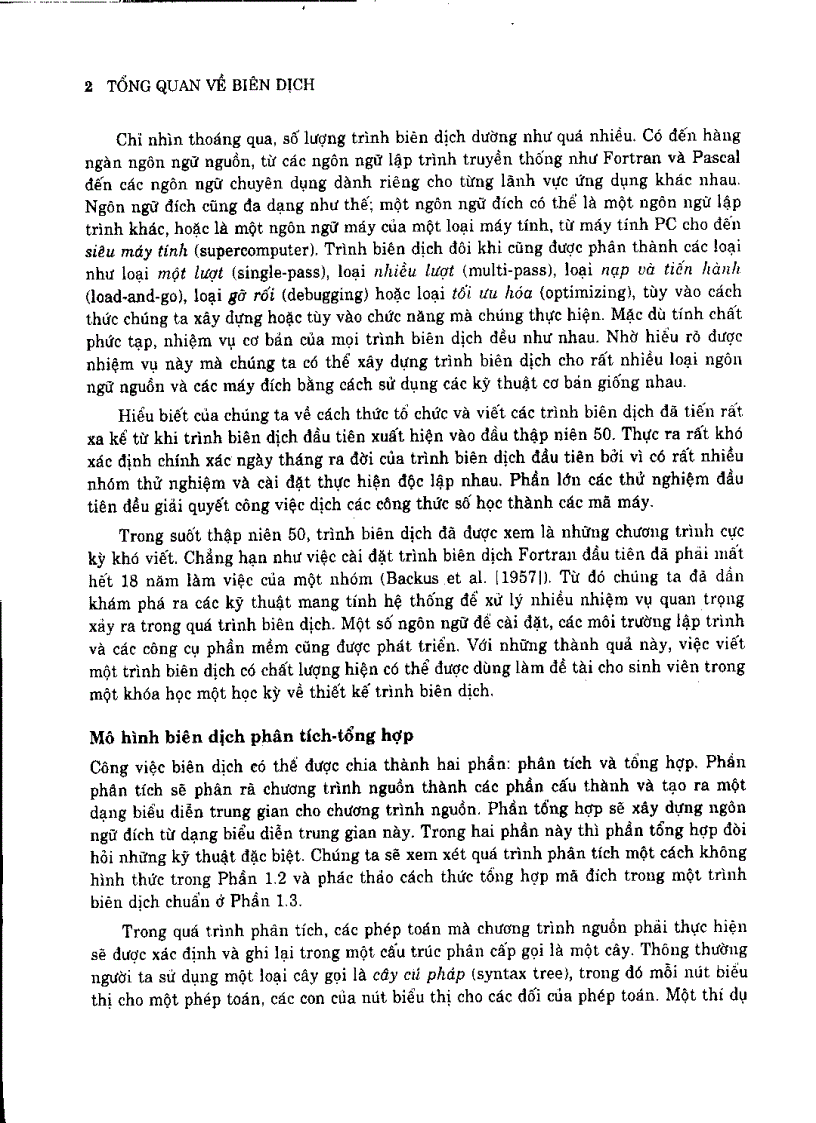 image for page Trình Biên Dịch Nguyên Lý Kỹ Thuật Công Cụ