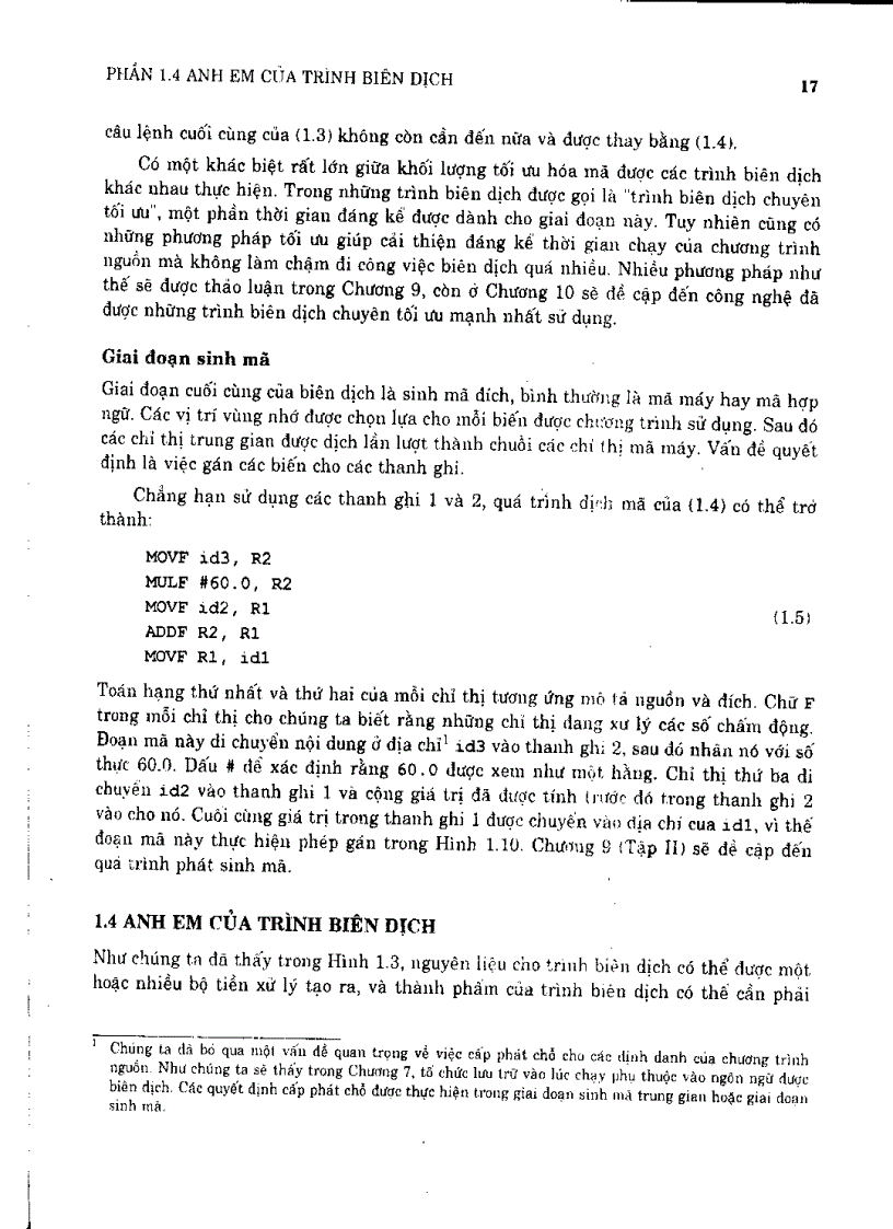 image for page Trình Biên Dịch Nguyên Lý Kỹ Thuật Công Cụ