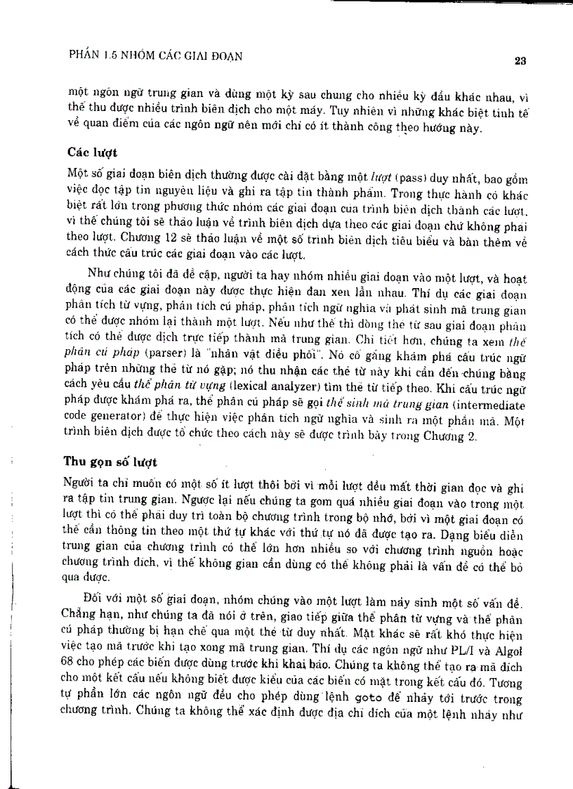 image for page Trình Biên Dịch Nguyên Lý Kỹ Thuật Công Cụ