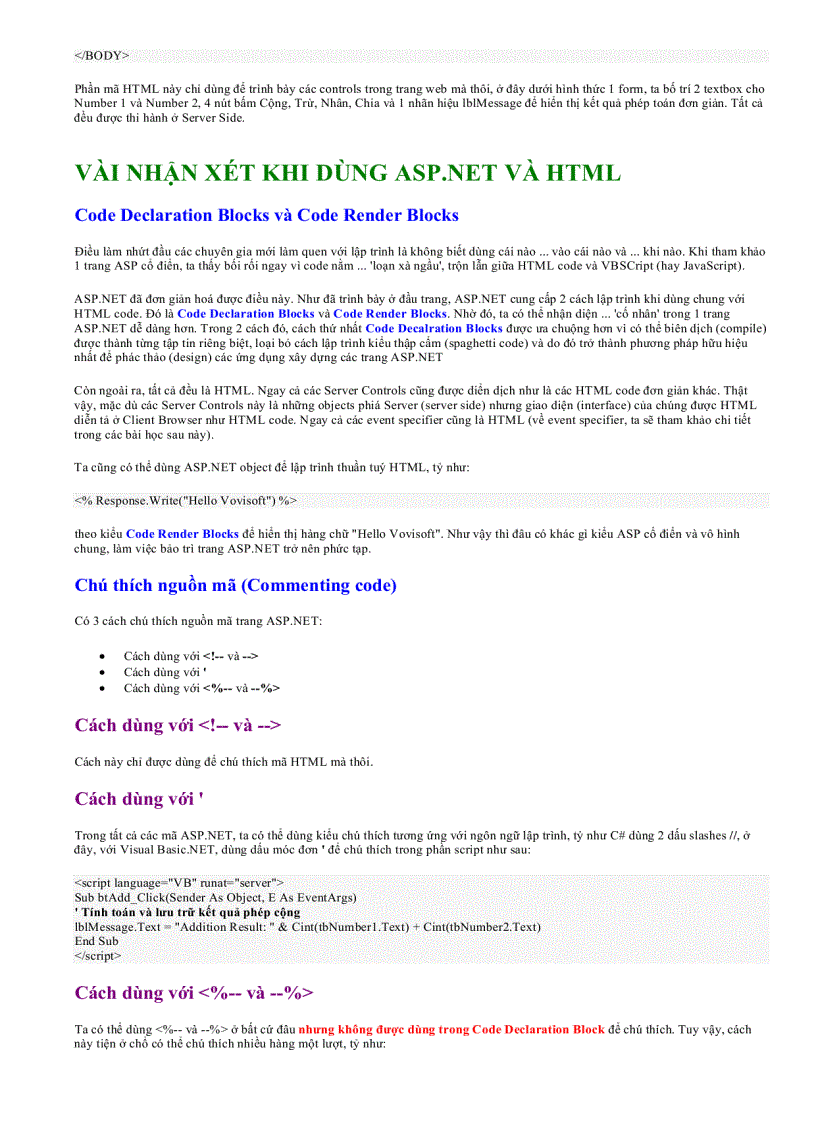 image for page Tự Học ASP dot net