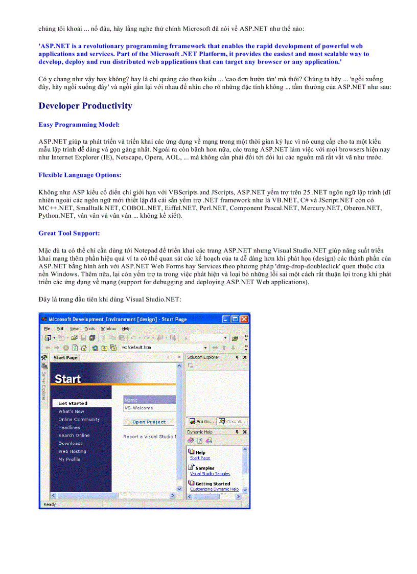 image for page Tự học Microsoft ASP NET
