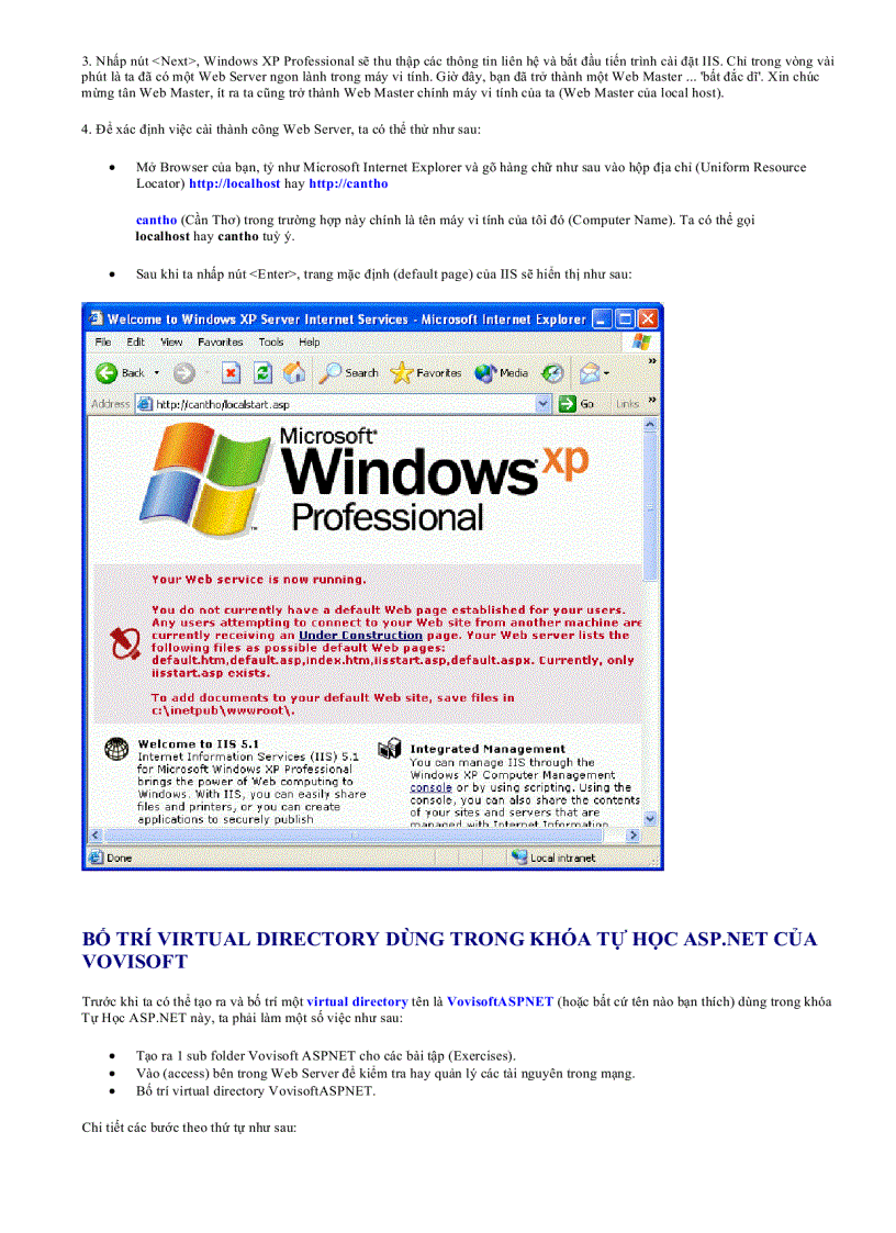 image for page Tự học Microsoft ASP NET