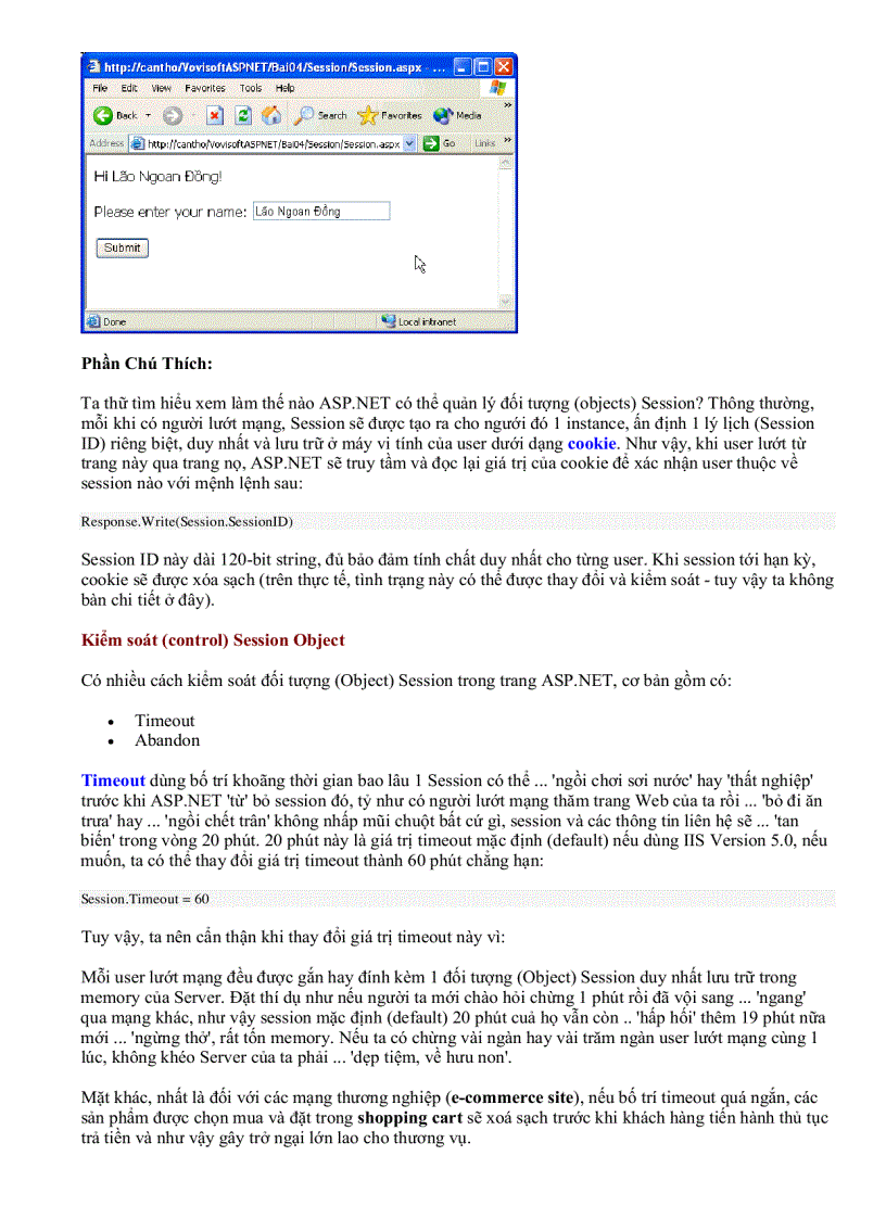image for page Tự học Microsoft ASP NET