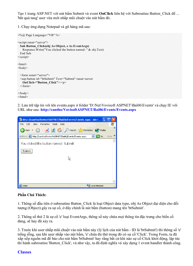 image for page Tự học Microsoft ASP NET